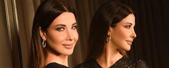 نانسي عجرم باطلالة مميزة في دبي