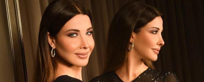 نانسي عجرم باطلالة مميزة في دبي