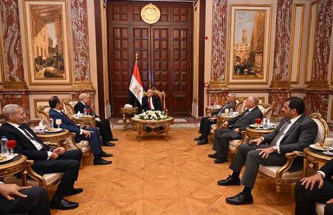  رئيس مجلس الشيوخ يلتقي وفد هيئة النيابة الإدارية