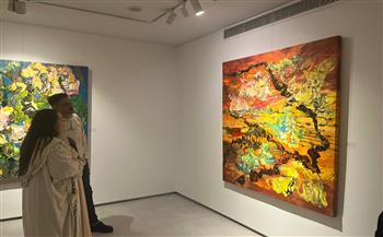 انطلاق معرض «همسات فجر جديد» للفنانة بريت بطرس غالي بجاليري بيكاسو