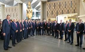 برئاسة د. سامى عبدالصادق.. مجلس جامعة القاهرة يزور المتحف المصرى الكبير