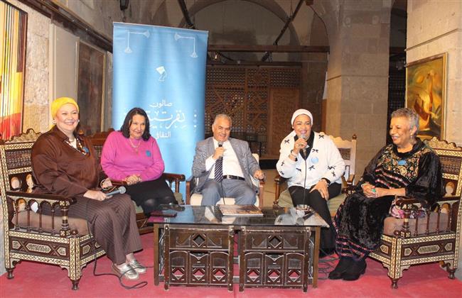 "الدماطي" في صالون "نفرتيتي": "مصر غنية بمتاحفها وتمتلك كنوزا أثرية لا تُقدر بثمن"