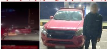 القبض على سائق سيارة ربع نقل بالشرقية بعد قيادة متهورة وارتطامه بدراجة نارية