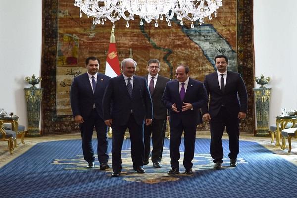 الرئيس السيسي يؤكد دعم مصر الكامل لسيادة واستقرار ليبيا ووحدة وسلامة أراضيها