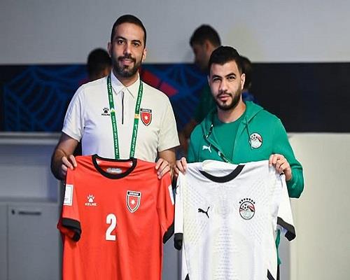 كأس العرب.. منتخب مصر يرتدي الزي الأبيض ضد الأردن 