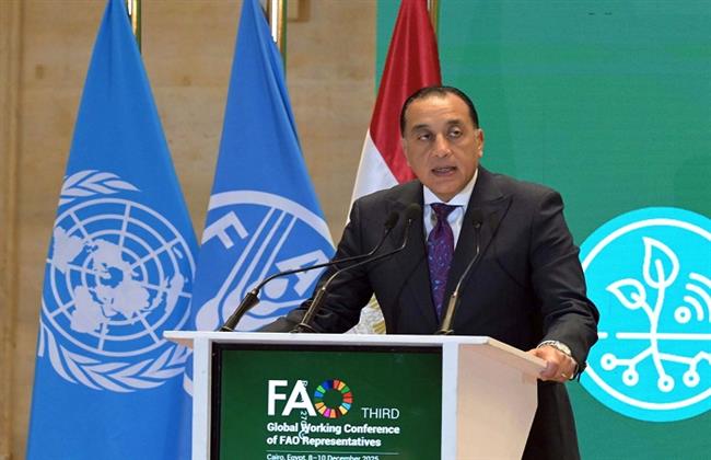 رئيس الوزراء يؤكد التزام مصر الكامل بتعزيز التعاون مع منظمة "الفاو" 