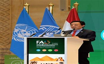 المدير العام لـ "الفاو" يثمن جهود الرئيس السيسي والحكومة المصرية في دعم جهود المنظمة