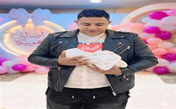 حمو بيكا يرزق بمولودة جديدة ويطلق عليها اسم "أصالة"