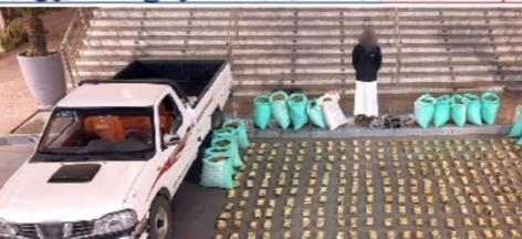 سقوط عنصر جنائي بالإسماعيلية بحوزته طن من المخدرات بقيمة 85 مليون جنيه