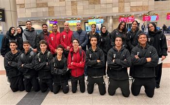 الفوج الأول للبعثة المصرية يغادر إلى أنجولا للمشاركة في دورة الألعاب الإفريقية 