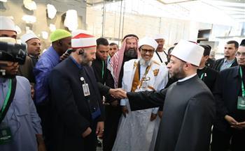 وزير الأوقاف ووفد من متسابقي ومحكمي المسابقة العالمية للقرآن الكريم في زيارة للمتحف المصري الكبير