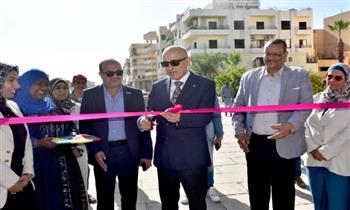 محافظ الأقصر يفتتح معرض منصة "أيادي مصر" بمشاركة 45 عارضًا