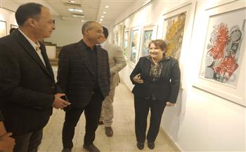 افتتاح معرض "تجربة شخصية" لفناني كفر الشيخ ضمن فعاليات المواجهة والتجوال