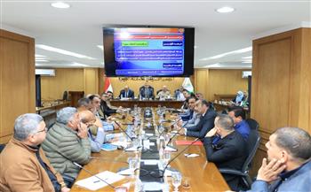 محافظ الجيزة يعقد مؤتمرًا تنسيقيًا موسعًا استعدادًا للتدريب العملي المشترك لمجابهة الأزمات والكوارث (صقر 164)