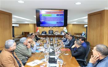 محافظ الجيزة يعقد مؤتمرًا تنسيقيًا موسعًا استعدادًا للتدريب العملي المشترك لمجابهة الأزمات والكوارث (صقر 164)