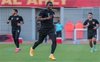 أليو ديانج يشارك في التدريبات الجماعية للأهلي استعدادًا للقاء إنبي