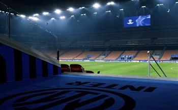 دوري أبطال أوروبا.. ملعب جوزيبي مياتزا يتزين لاستضافة ليفربول وإنتر ميلان| صور