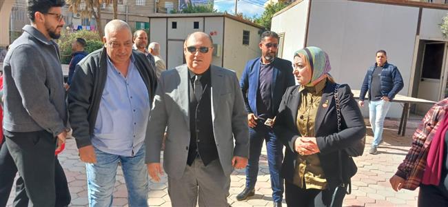 خالد اللبان يتفقد عددا من المواقع الثقافية بالمنيا 