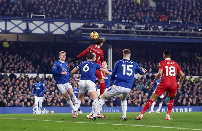 الدقيقة 60.. ليفربول 1-1 إيفرتون