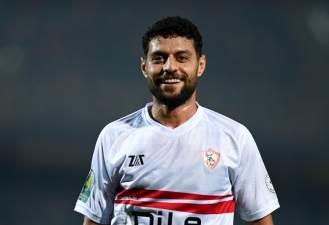 مصطفي شلبي يتواجد في مباراة الزمالك ضد بتروجت في الدوري الممتاز