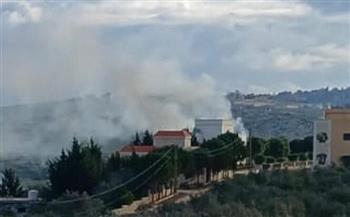 جيش الاحتلال يضرم النيران في عدد من منازل بلدة العديسة بمحافظة النبطية جنوبي البلاد