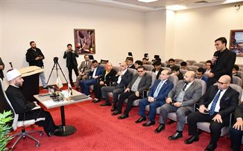 وزير الأوقاف يستقبل طلاب مدرسة القديس بولس الفرير بشبرا