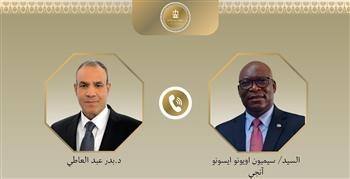 وزير الخارجية يبحث مع نظيره الإكواتوري تعزيز السلم والأمن في القارة الأفريقية