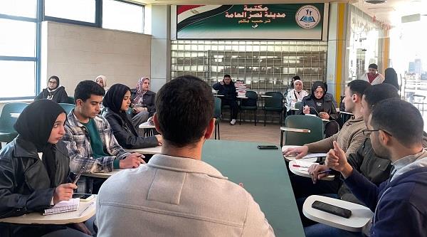 ندوة توعوية بعنوان "الفروق بين الأجيال “بمكتبة مدينة نصر العامة