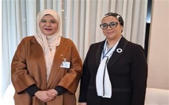 المستشارة أمل عمار تلتقي وزيرة الأسرة بالإمارات