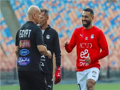 منتخب مصر يخوض مرانه باستاد القاهرة استعدادا لمباراتي إثيوبيا وسيراليون   