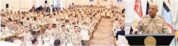 وزير الدفاع يطالب بالحفاظ على أعلى مستويات  الكفاءة والاستعداد القتالى