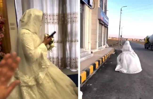 "ما بدي ياه".. لحظة هروب عروسة أردنية بفستان الزفاف في الشارع (فيديو)