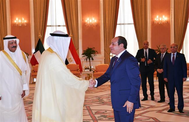 الرئيس السيسي يعرب عن تقديره لحفاوة الاستقبال خلال زيارته للكويت
