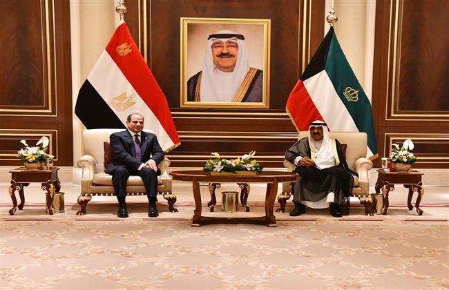 قمة مصرية كويتية اليوم| تعزيز التعاون الثنائي والقضايا الإقليمية أبرز ملفات مباحثات الرئيس السيسي والشيخ مشعل