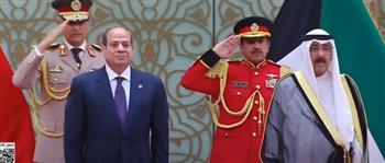 جلسة مباحثات موسعة بين الرئيس السيسي وأمير الكويت