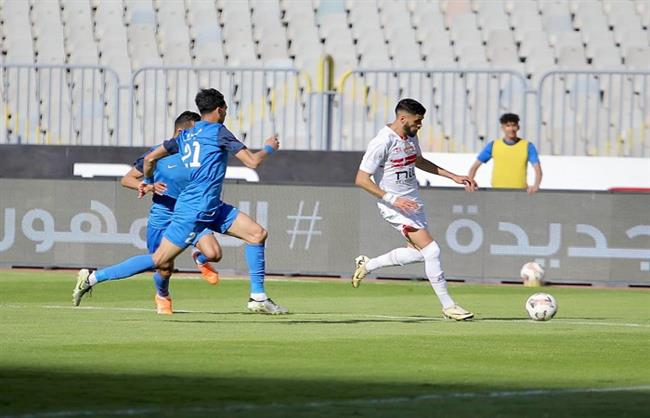 الزمالك يتقدم على سموحة بهدف في الشوط الأول بكأس عاصمة مصر
