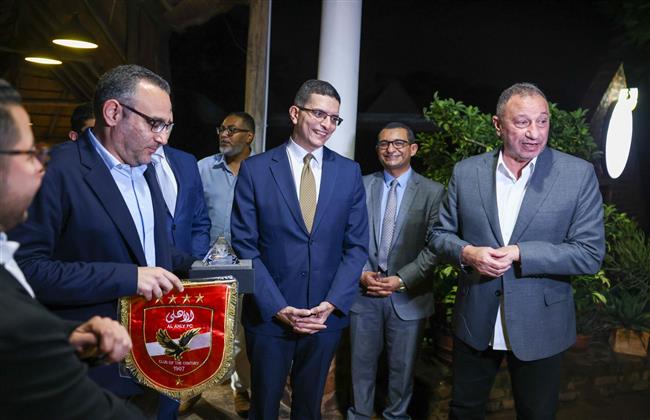 وفد الأهلي يلبي دعوة السفارة المصرية في جنوب إفريقيا  