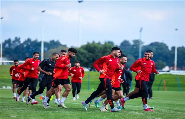 الأهلي يختتم تدريباته اليوم استعدادًا لمباراة صن داونز 