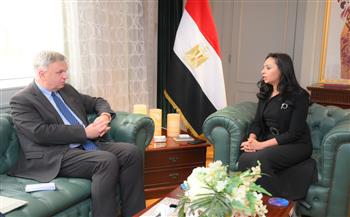 وزيرة التضامن تلتقي السفير الألماني بالقاهرة.. ويبحثان تعزيز سبل التعاون في مجالات العمل المشتركة