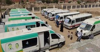 محافظ بني سويف: فحص 1139 مواطنا بقافلة طبية بمركز اهناسيا ضمن "حياة كريمة"