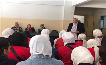 قصور الثقافة تحتفي بأديب نوبل بلقاء في مدرسة النور للكفيفات