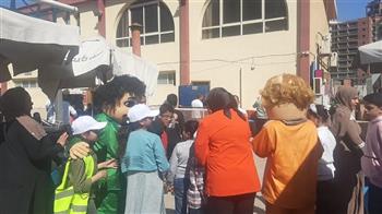 البحيرة تحتفل بيوم اليتيم بحفل ترفيهي بنادي ألعاب دمنهور بمشاركة 150 طفلا