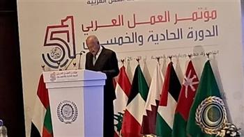 «أبو الغيط»: الدفاع عن حق العمل ضرورة ملحّة في ظل الثورة التكنولوجية وتحولات سوق العمل