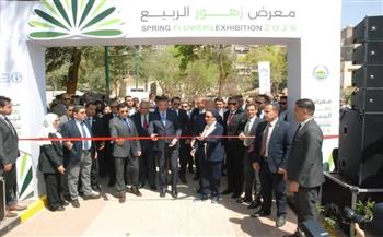 وزيرة البيئة: معرض زهور الربيع يروج لفكرة العودة للطبيعة ويعكس قدرة الأيادي المصرية على الإبداع