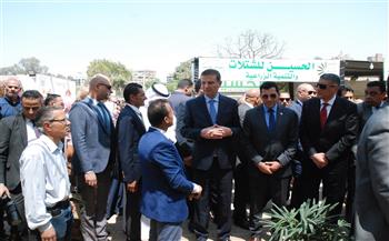 وزير الزراعة يشيد بالتعاون بين مؤسسات الدولة لخروج معرض زهور الربيع بشكل مبهر