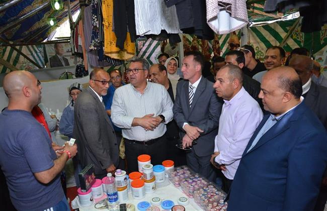 محافظة الجيزة: تفقد ومتابعة تشغيل سوق اليوم الواحد بشارع المطار بالمنيرة الغربية