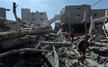 استشهاد 3 فلسطينيين وإصابة آخرين في قصف إسرائيلي على مخيم النصيرات وخان يونس