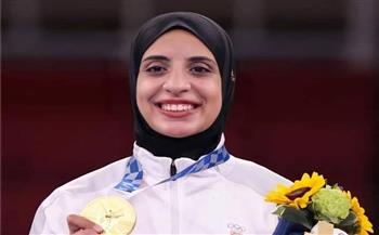 وزير الرياضة بتصل هاتفيًا مع فريال أشرف للاطمئنان على حالتها الصحية