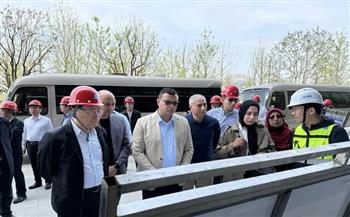 وزير الإسكان يتفقد أعمال إنشاء وتشغيل مركز أبحاث شركة عالمية بمدينة شنغهاي الصينية  