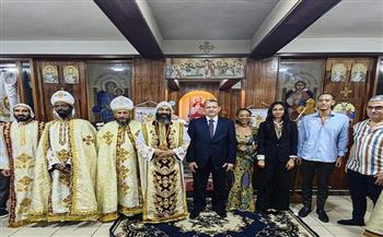 السفير المصري في أكرا ينقل تهنئة الرئيس السيسي إلى أبناء مصر من الأقباط بـ غانا
